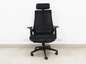 Office Chair : Black Ergonomic Office Chair