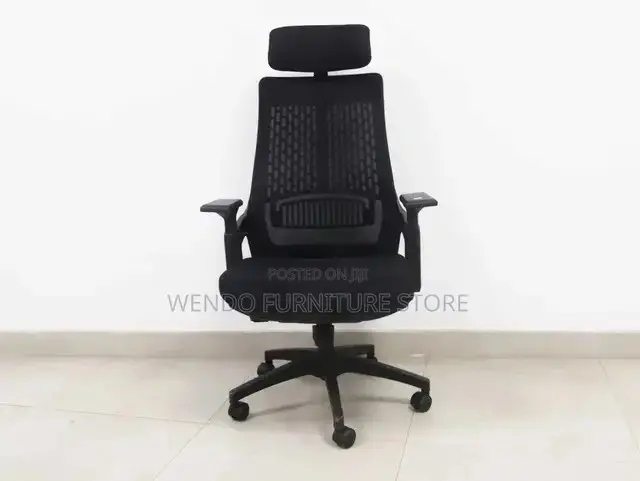 Office Chair : Black Ergonomic Office Chair