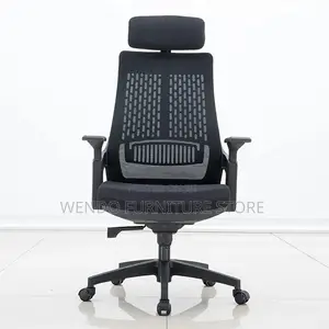 Office Chair : Black Ergonomic Office Chair