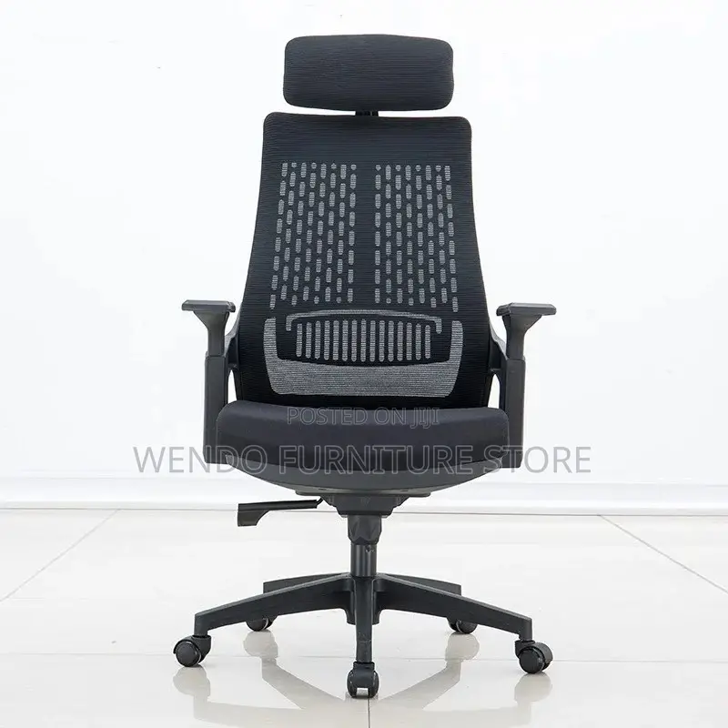 Office Chair : Black Ergonomic Office Chair