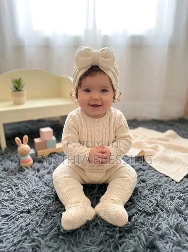 Baby Turban-Cream - thumbnail 3