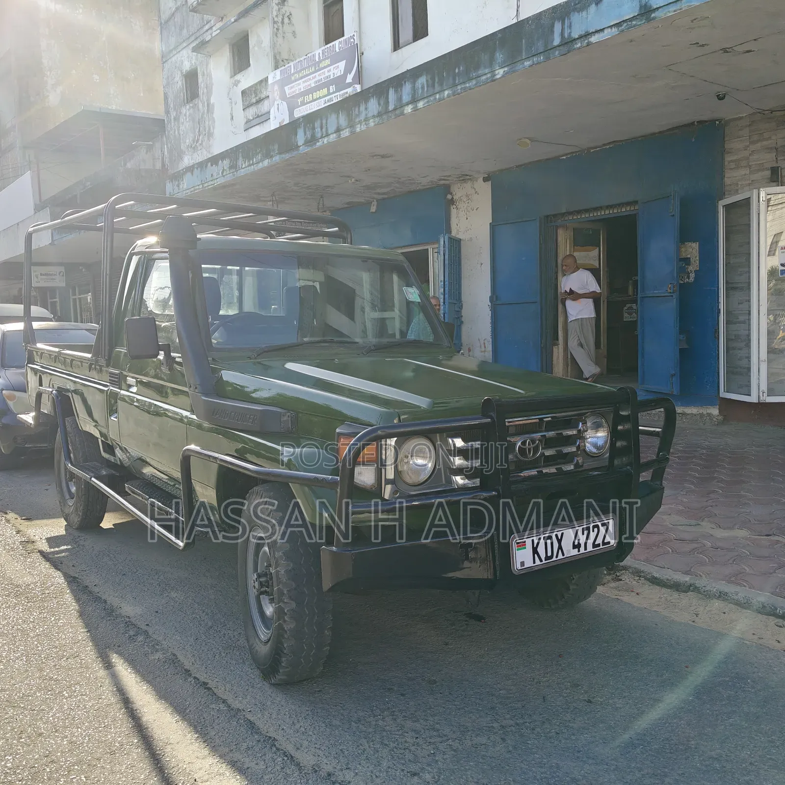 Toyota Land Cruiser 2007 Green