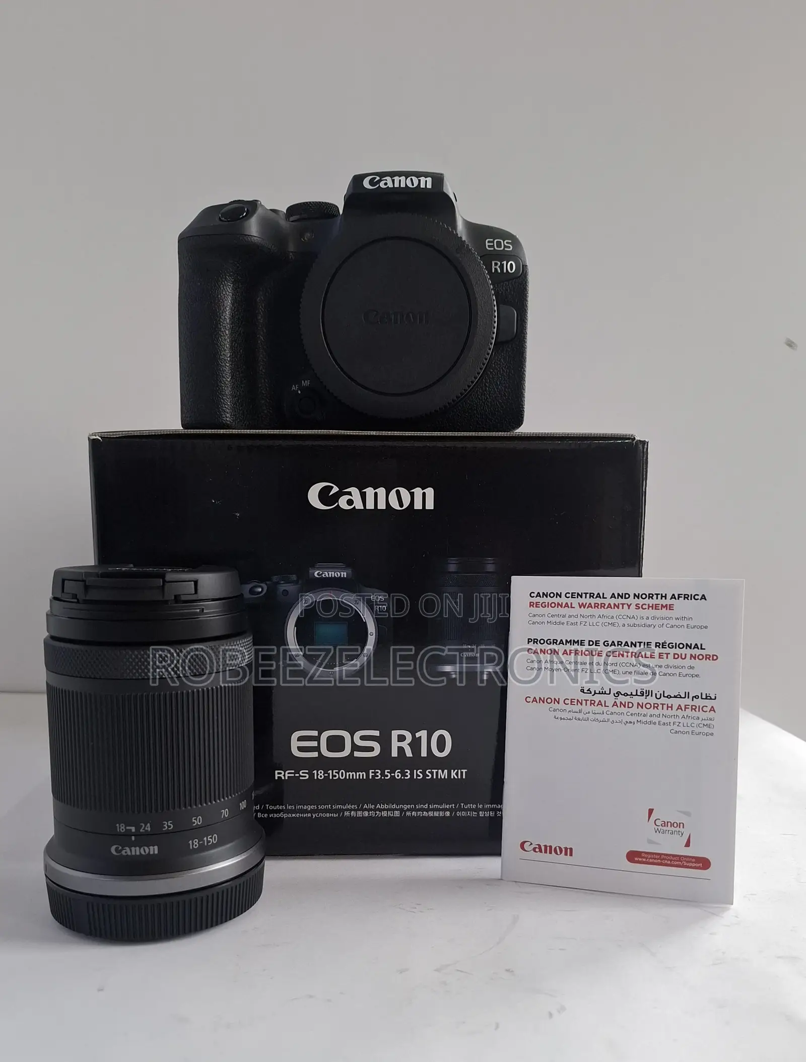 Canon EOS R10 Mirrorless Camera With 18-150mm Lens