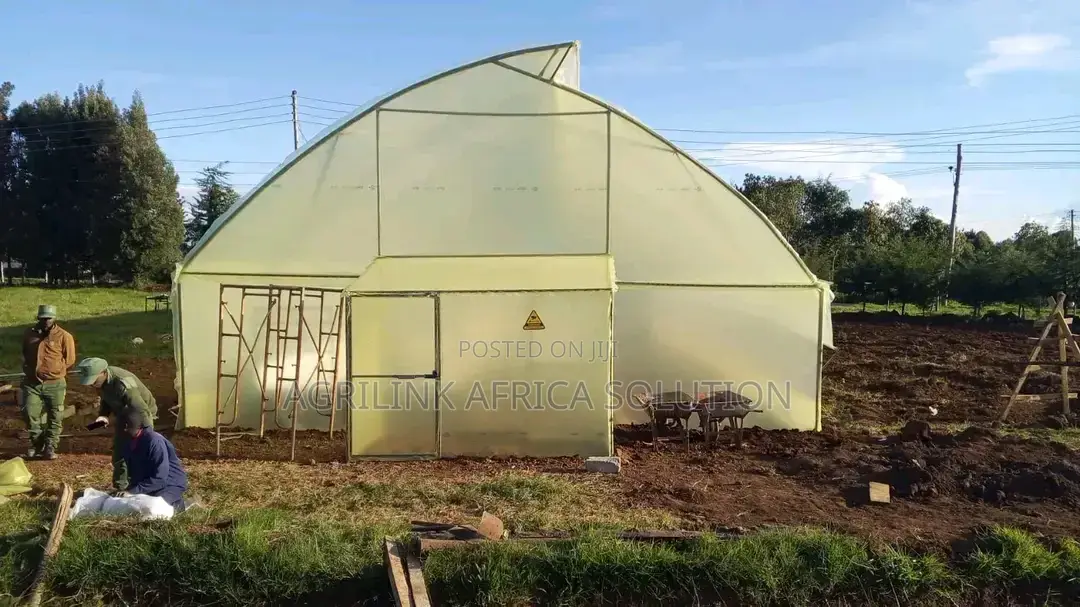 Galvanized Greenhouse 8m by 15m