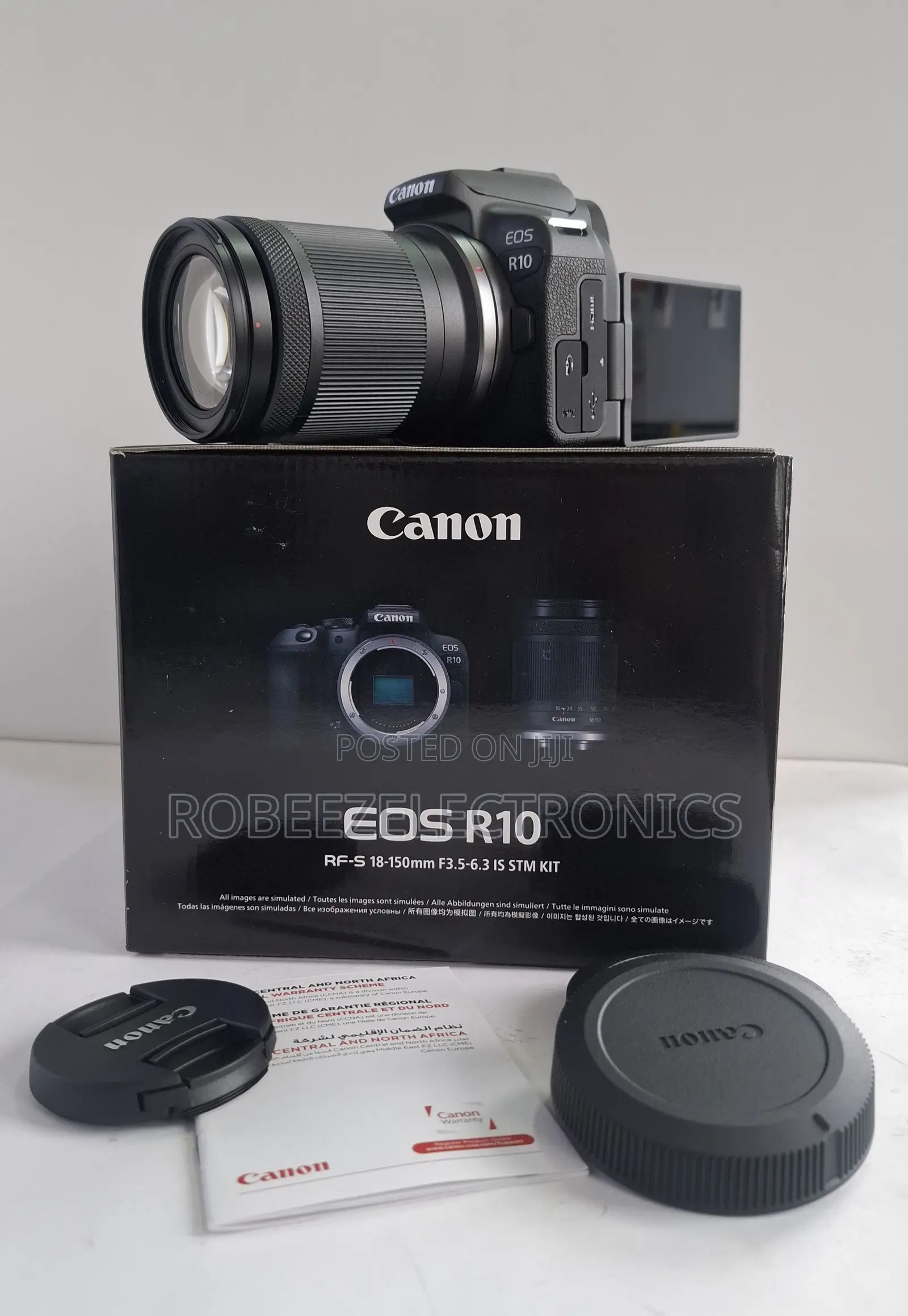 Canon EOS R10 Mirrorless Camera With 18-150mm Lens