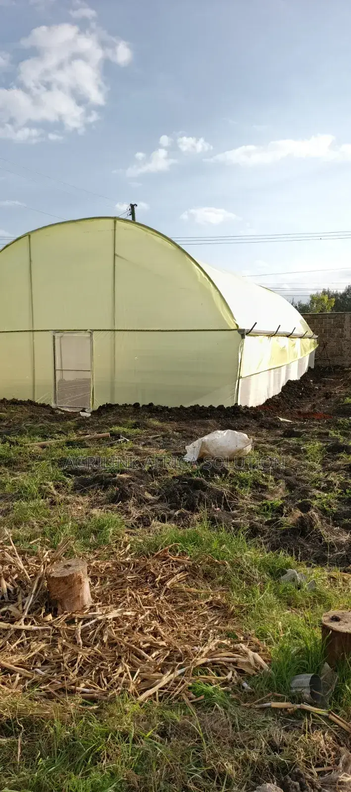 Galvanized Greenhouse 8m by 15m