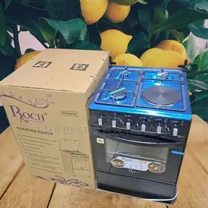 Auto Ignition 4 Gas 3 Gas Burners +1 Electric Free Standing Cooker