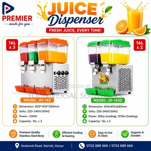 Premier Juice Dispenser
●double