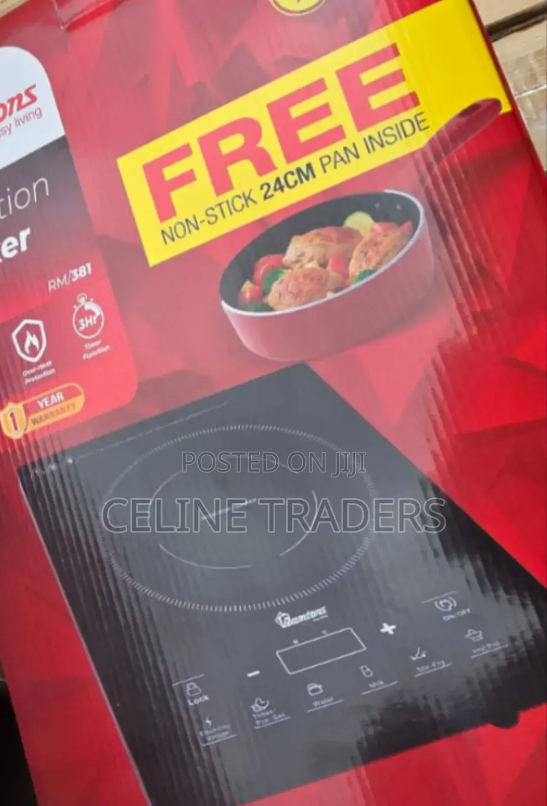 Ramtons Single Induction Cooker