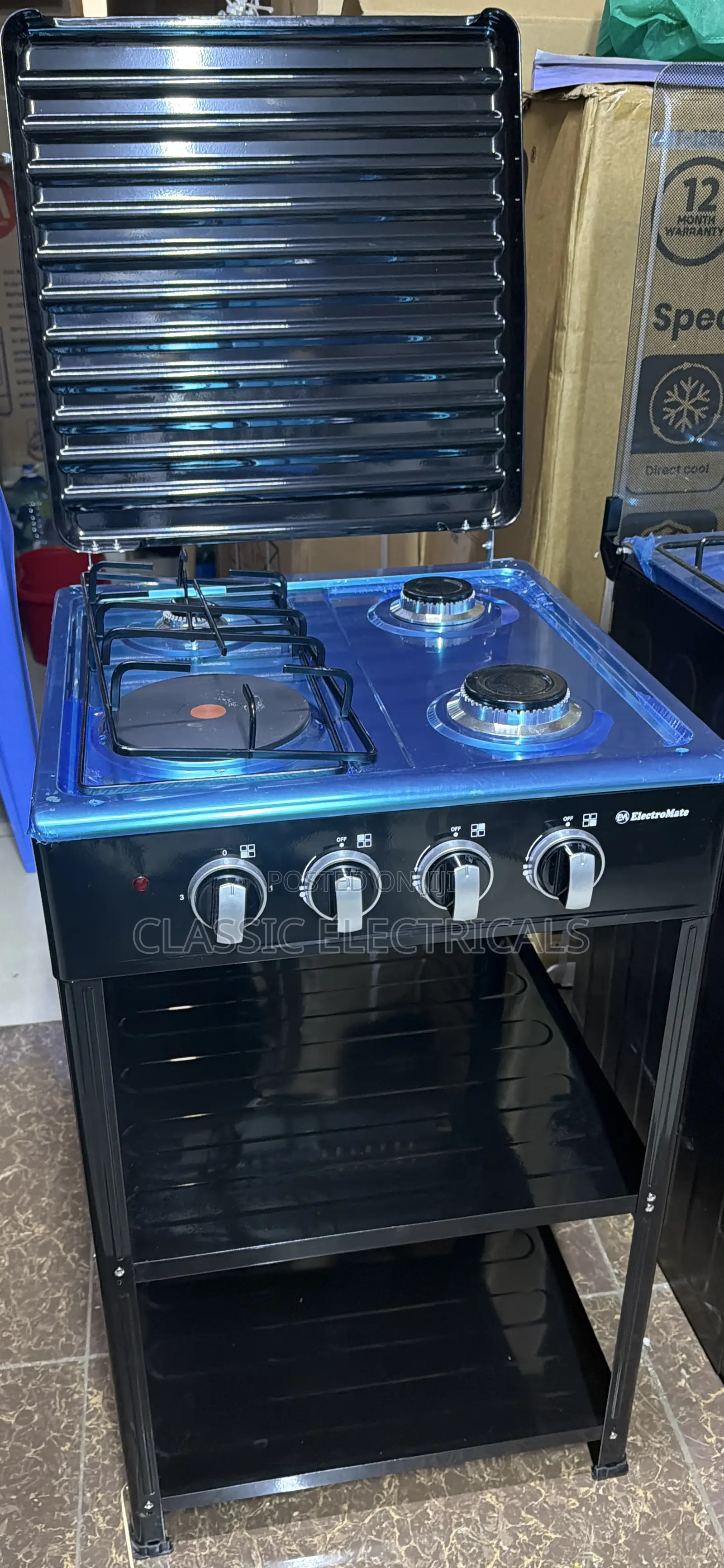 3 +1 Electromate Standing Cooker