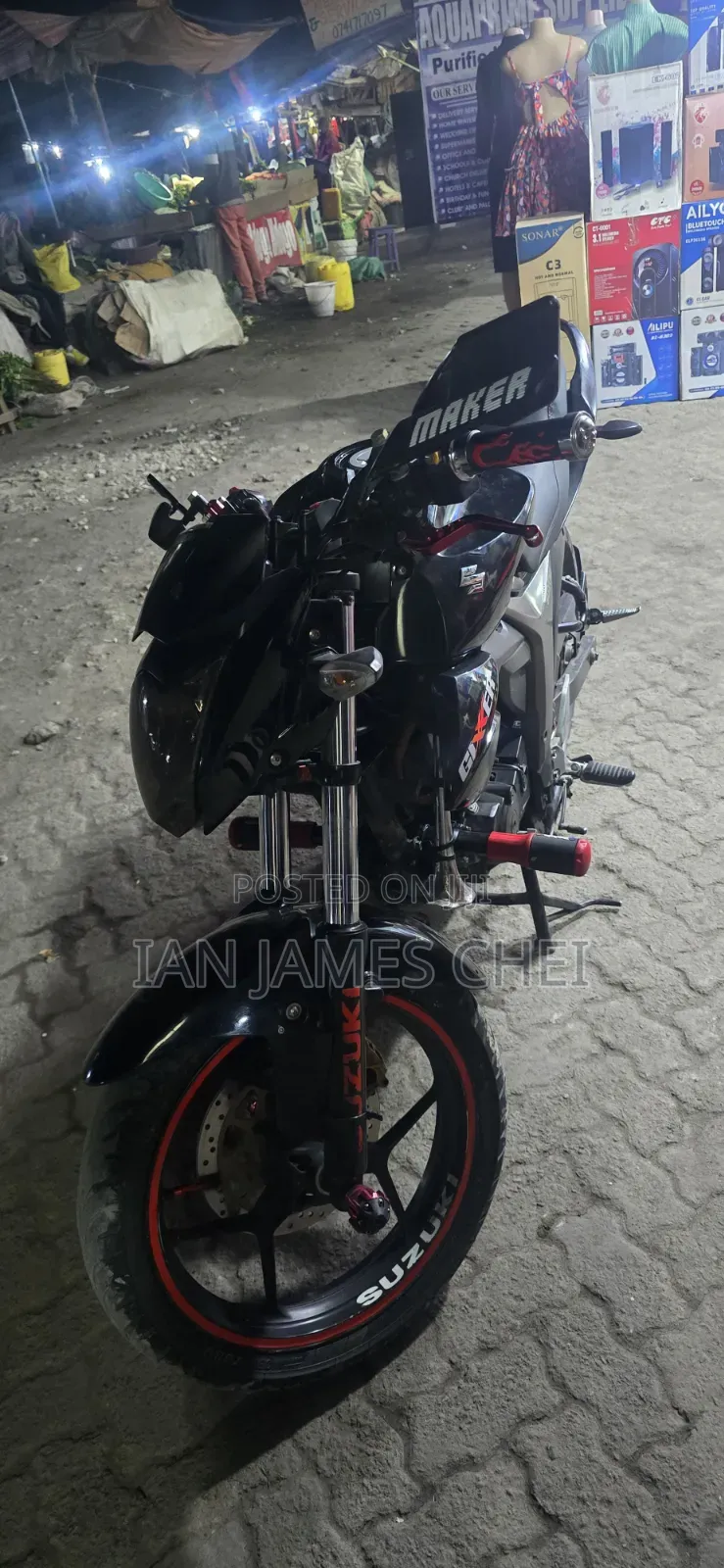 Suzuki Gixxer 2021 Black
