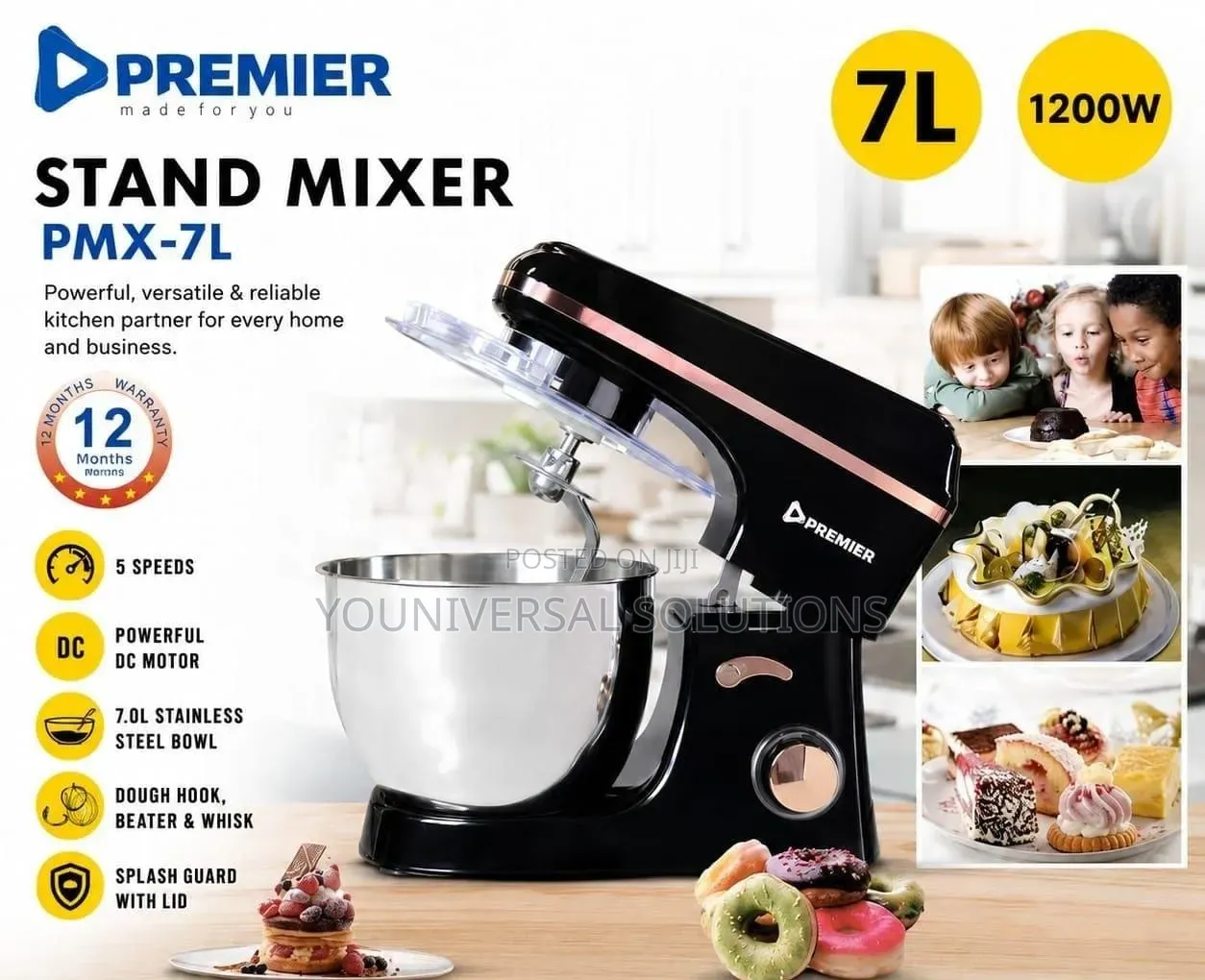 Premier Stand Mixer 7 Litres