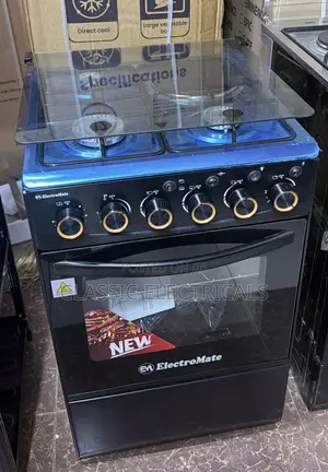 3+1 Electromate Standing Cooker With an Electric Oven