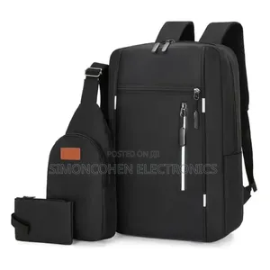 3-in-1 Anti-Theft Laptop Backpack