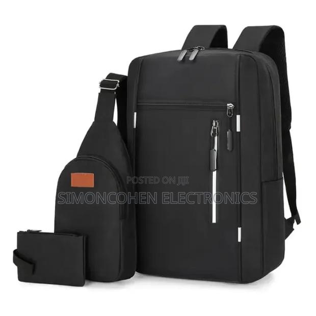 3-in-1 Anti-Theft Laptop Backpack