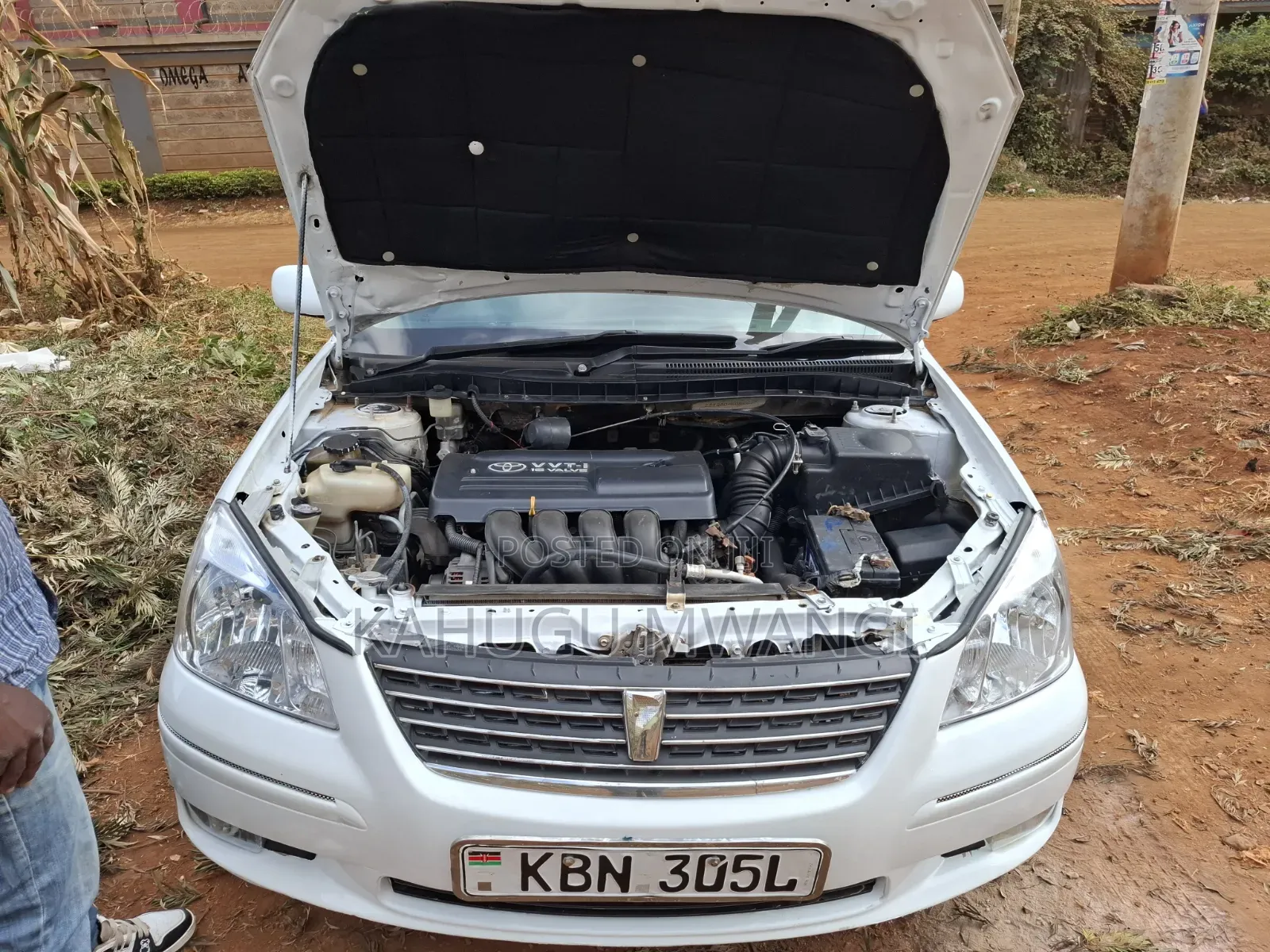 Toyota Premio 2005 White