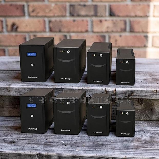 LCD Status Display 650va, 850va,1kva, 2kva, 3kva Lightwave Ups