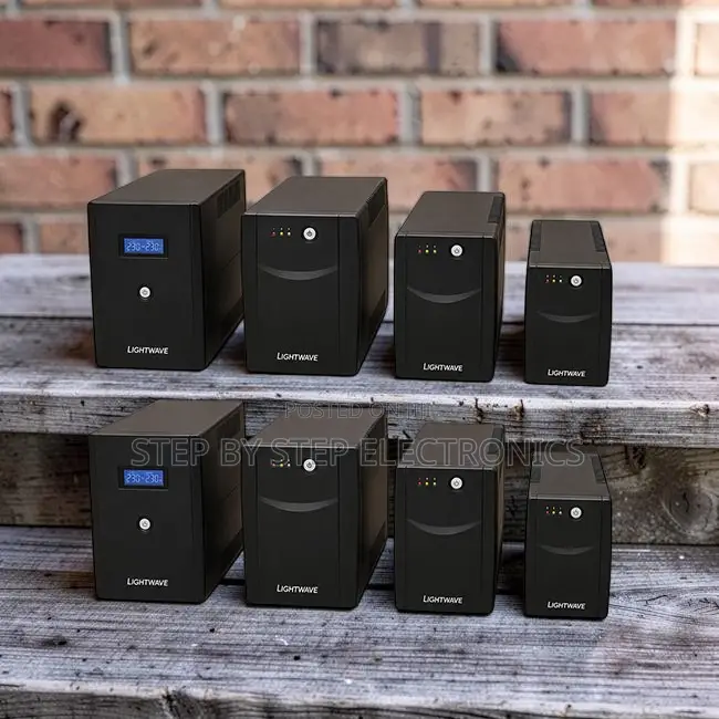 LCD Status Display 650va, 850va,1kva, 2kva, 3kva Lightwave Ups