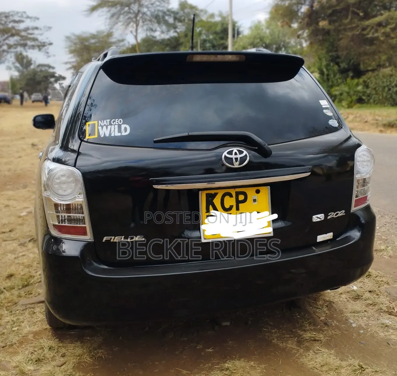 Toyota Corolla Fielder 2012 Black