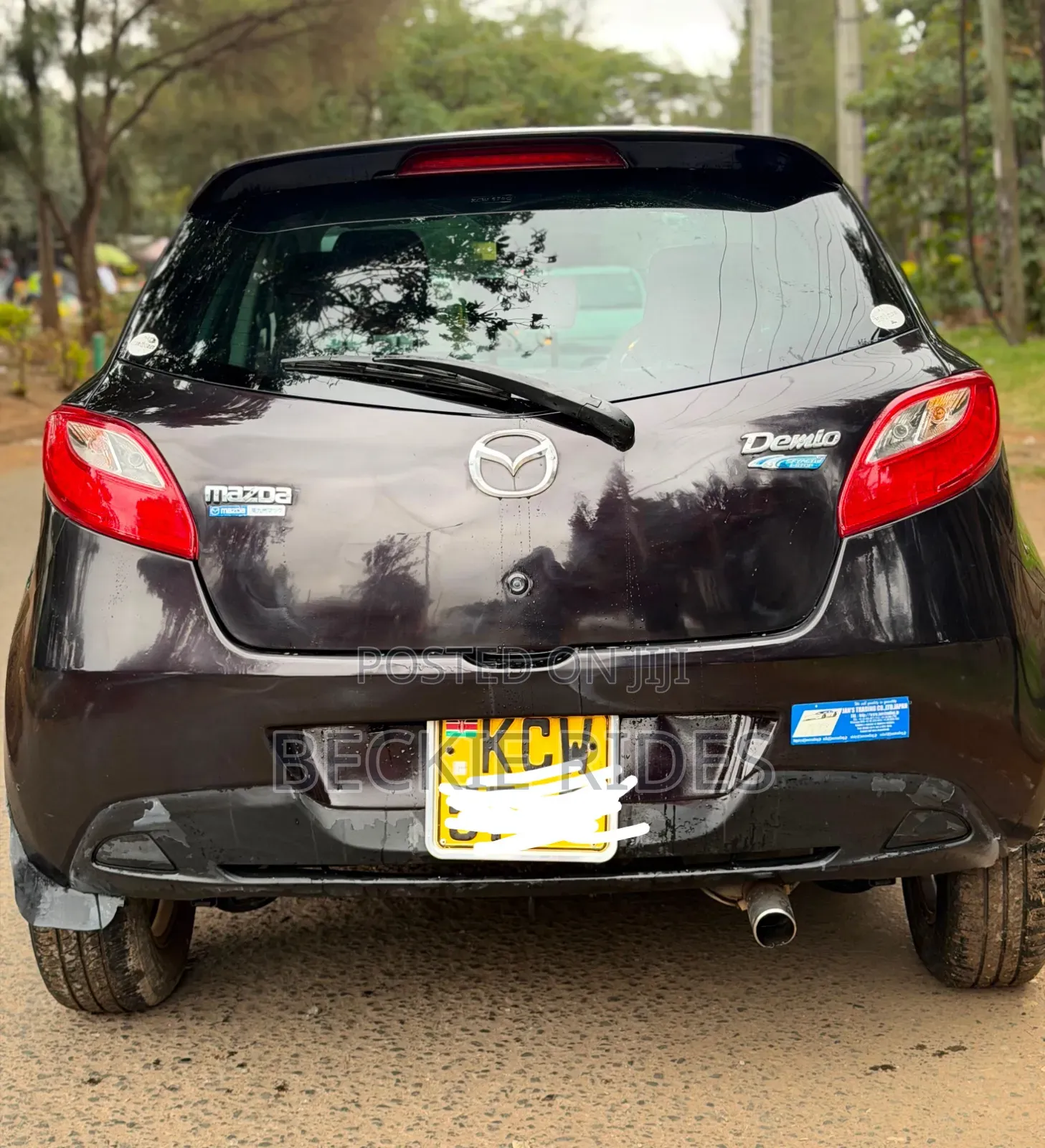 Mazda Demio 2012 Purple