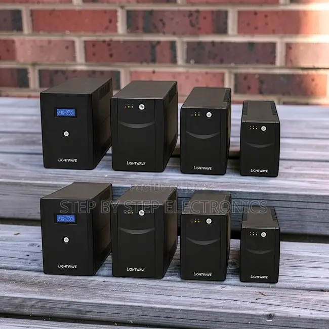 Heavy-Duty Durable 650va, 850va,1kva, 2kva, 3kva Lightwave Ups