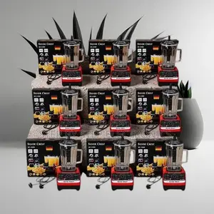 German Technology 2-in-1 Double Cup Blender Grinder