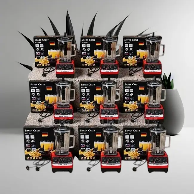 German Technology 2-in-1 Double Cup Blender Grinder