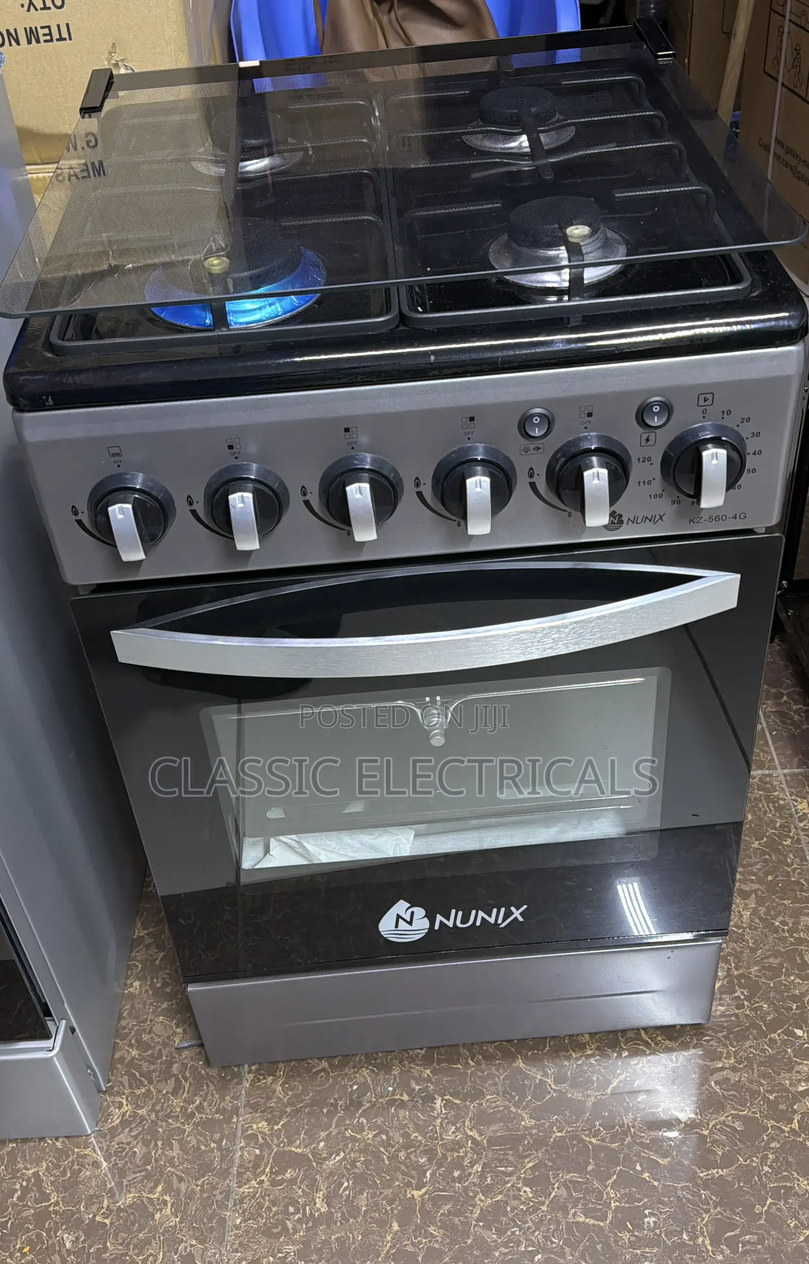 Nunix All Gas Standing Cooker