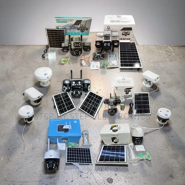 Rotating 4G PTZ Dual Triple Four Lens Solar Cameras Wholesale