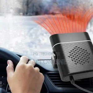 Car Heater 150W Defroster Demister Windscreen Fan 2 In1 Heat Cool