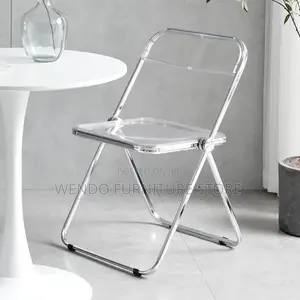 Dining Chair : Transparent Acrylic Folding Chair