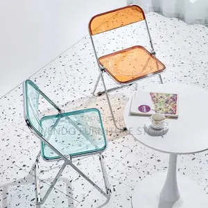 Dining Chair : Transparent Acrylic Folding Chair