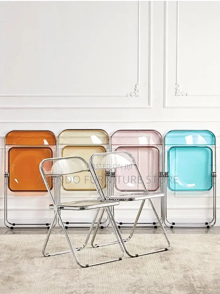 Dining Chair : Transparent Acrylic Folding Chair