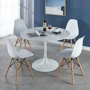 Dining Set : 4-Seater Eames-Style Dining Set