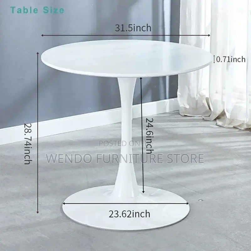 Dining Set : 4-Seater Eames-Style Dining Set