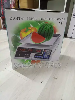 Electronic Retail Price Computing Scale 40kg – Rechargeable Digital
