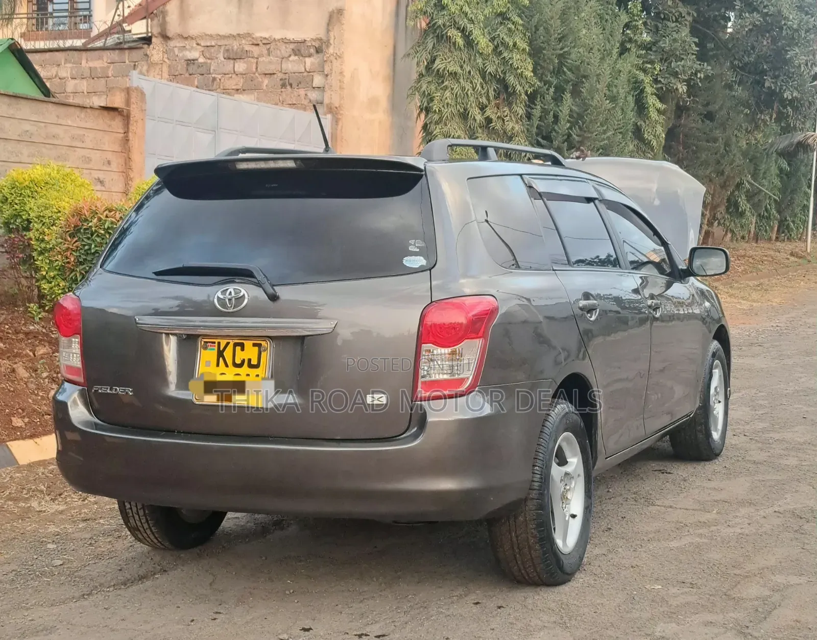 Toyota Corolla Fielder 2010 Gray