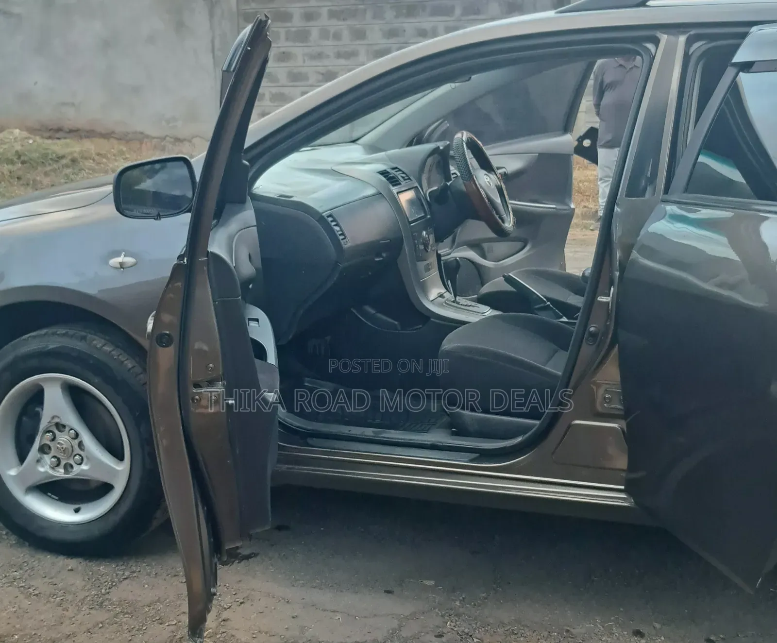 Toyota Corolla Fielder 2010 Gray