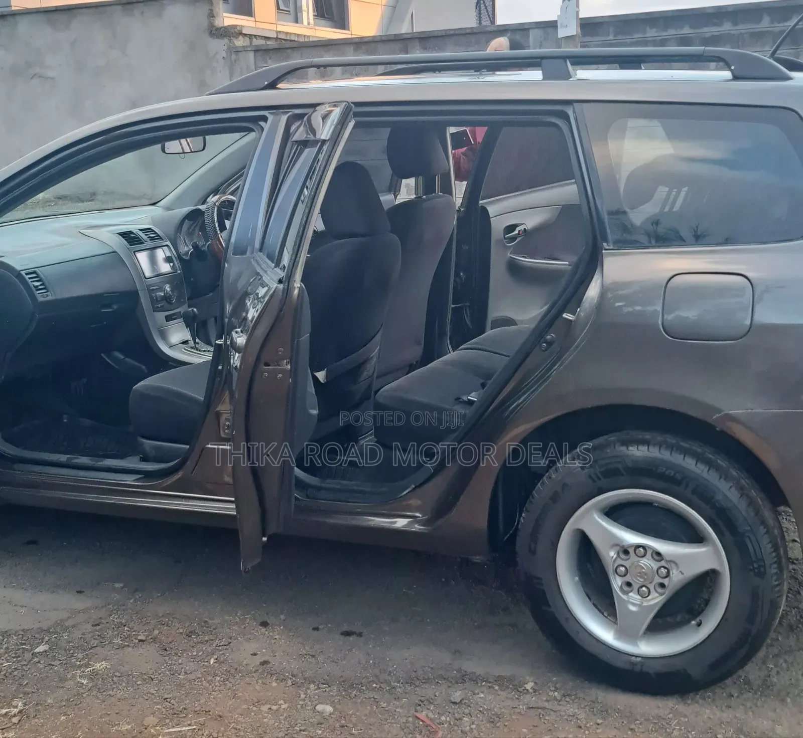 Toyota Corolla Fielder 2010 Gray
