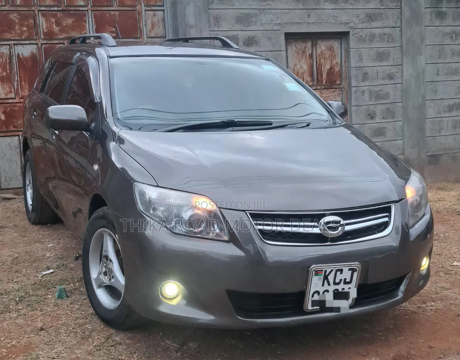 Toyota Corolla Fielder 2010 Gray