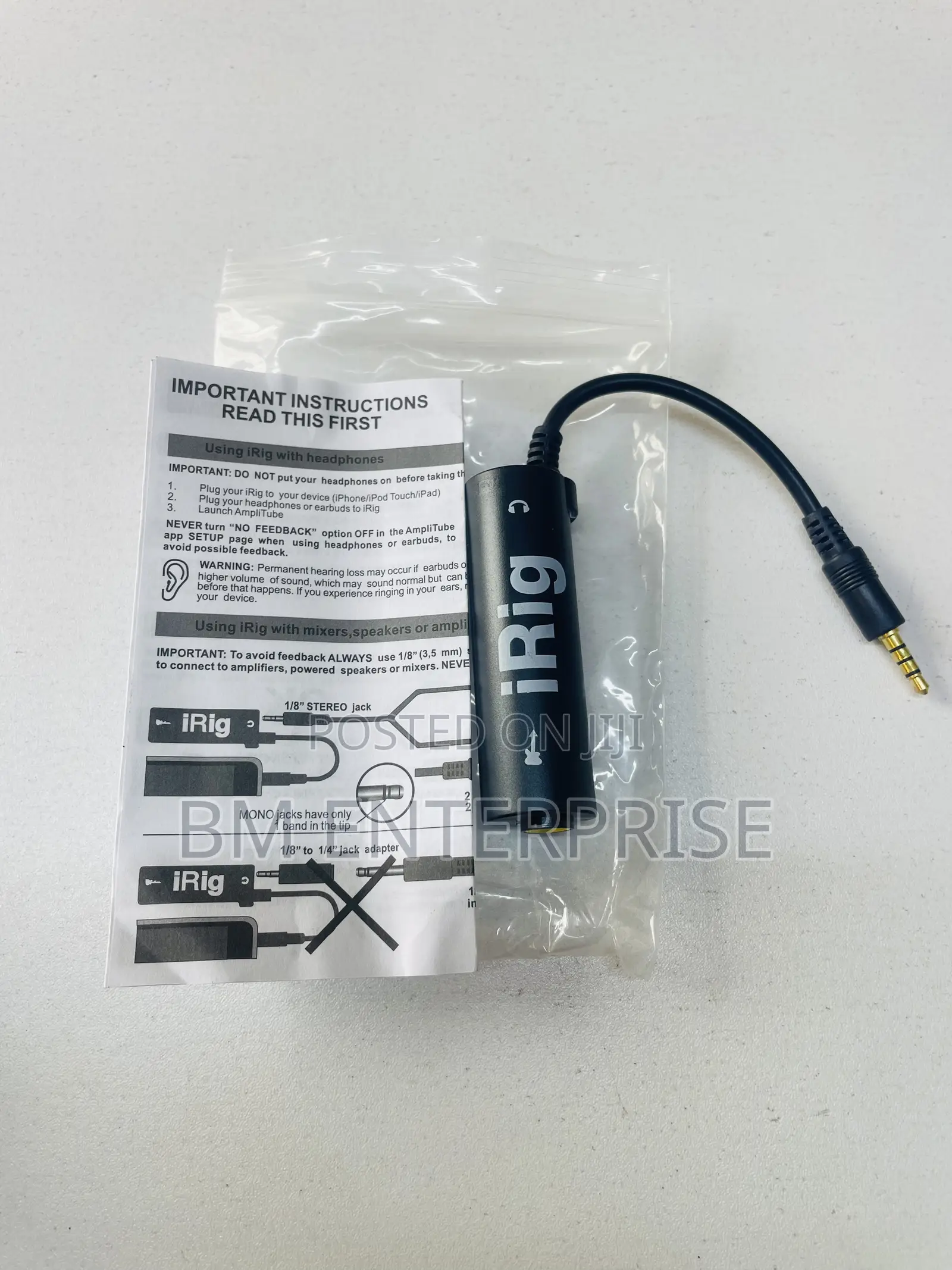 Brand New Irig 1 Available