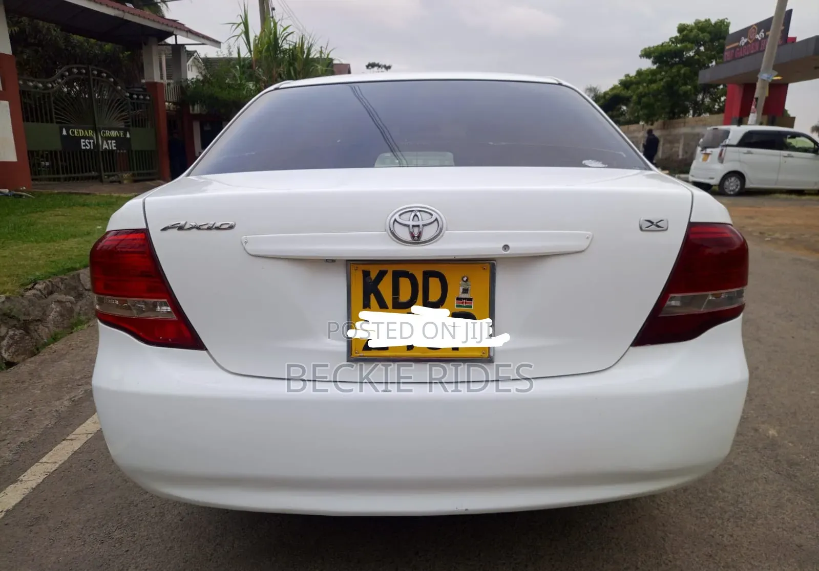 Toyota Axio 2012 White