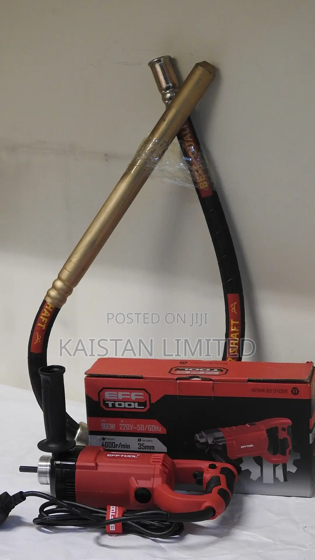 Efftool UL268 Electric Concrete Poker Vibrator /35mm Shaft