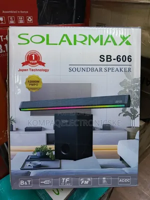 Solarmax 2.1 Bluetooth Brand-New Soundbar