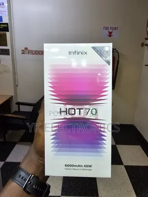 New Infinix Hot 70 128 GB Silver