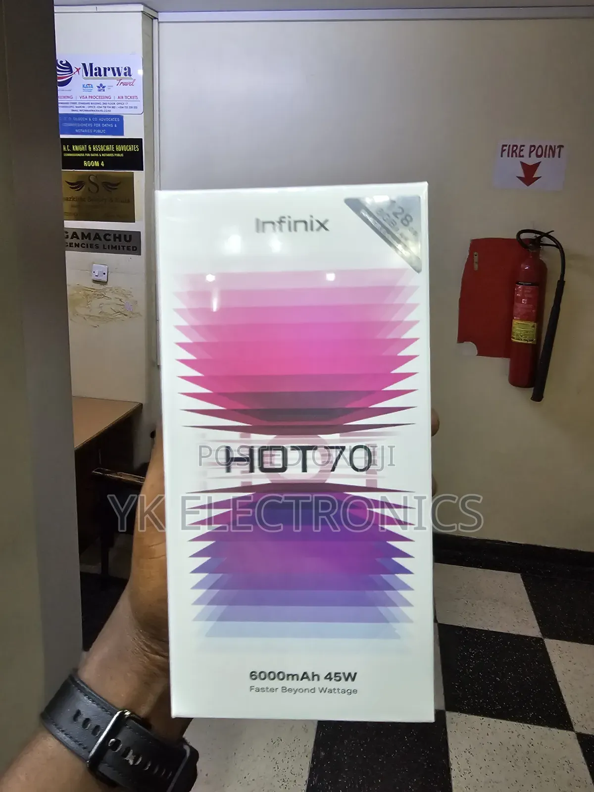 New Infinix Hot 70 128 GB Silver