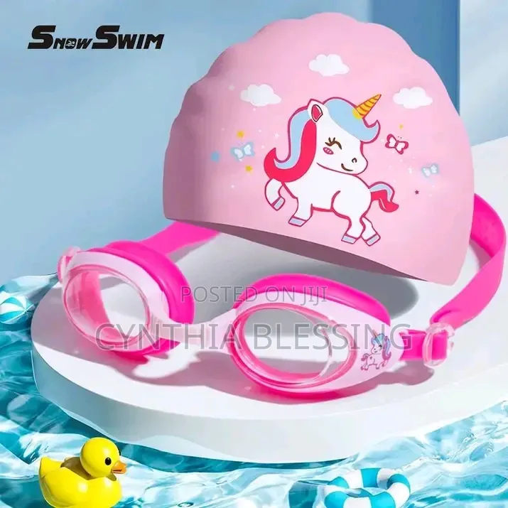 Swimming Glasses and Cap