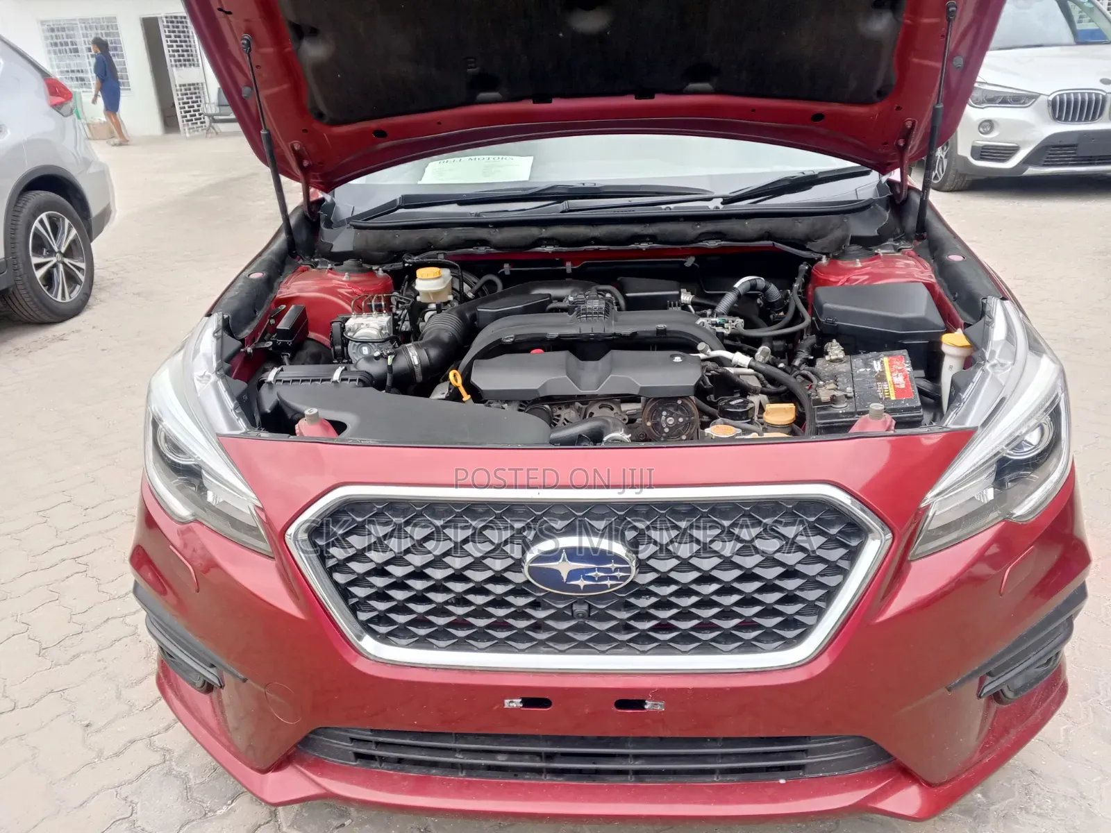 Subaru Legacy 2017 Red