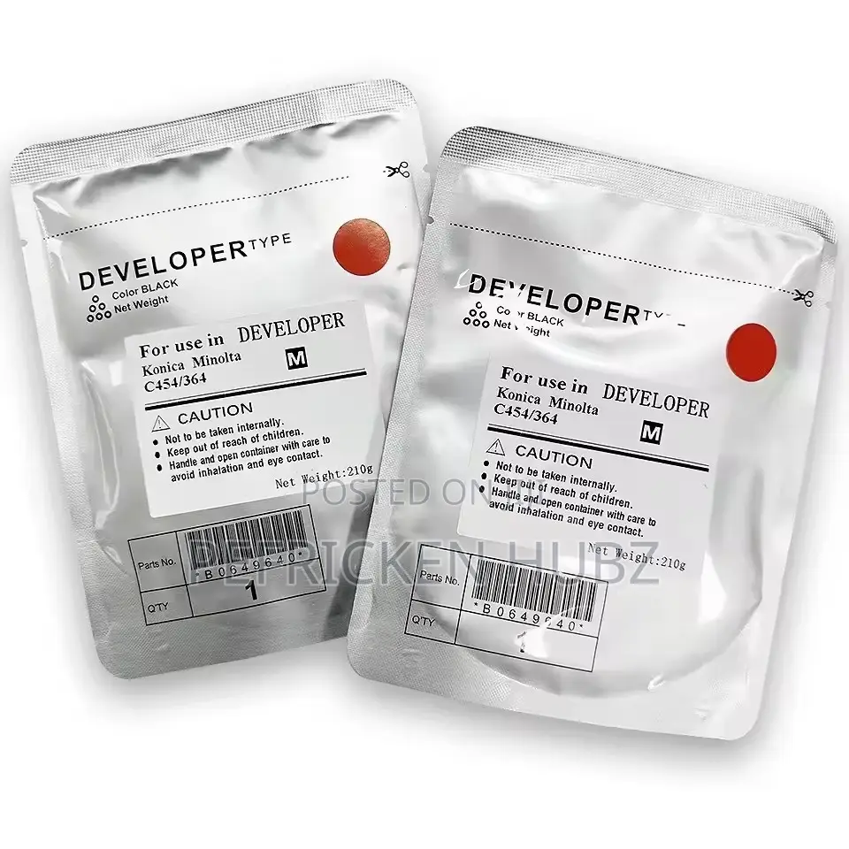 DV512 Developer for Konica Minolta Bizhub C224 C284 C364 Color Powder