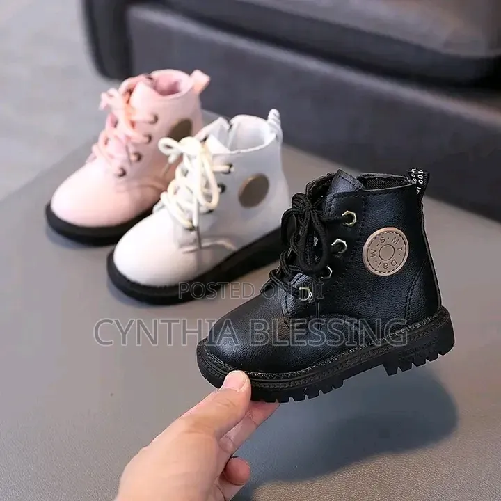 Fashion Kids Boots_leather